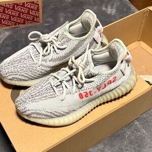 Yeezy Boost 350 V2 in Gray and Cream